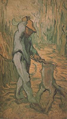 Vincent Van Gogh The Woodcutter (nn04)